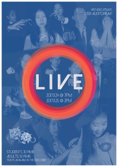 LIVE Poster 2 - A3